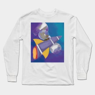 Astronaut dog Long Sleeve T-Shirt